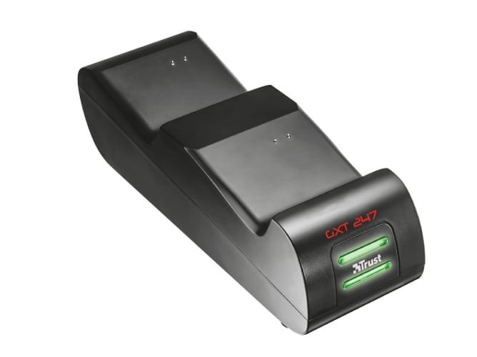 Carregador TRUST GXT 247 Duo (2 USB - 1 USB-C - 1 Micro-USB) Trust Gaming - Adaptadores de energia e carregadores - 2 usb, usb-c, micro-usb