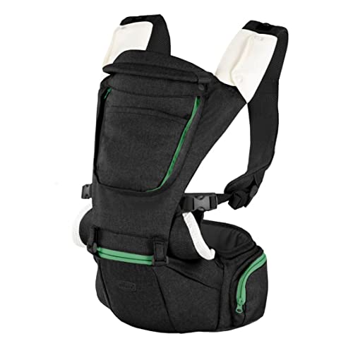 Mochila CHICCO Hip Seat Pirate Black (0-15 kg - Preto) Chicco - Porta-bebês - hip seat, 0-15 kg, preto