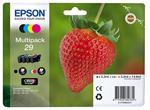 Tinteiro EPSON T2986 Preto, Ciano, Magenta, Amarelo Epson - Cartuchos de toner e jato de tinta - preto, ciano, magenta, amarelo