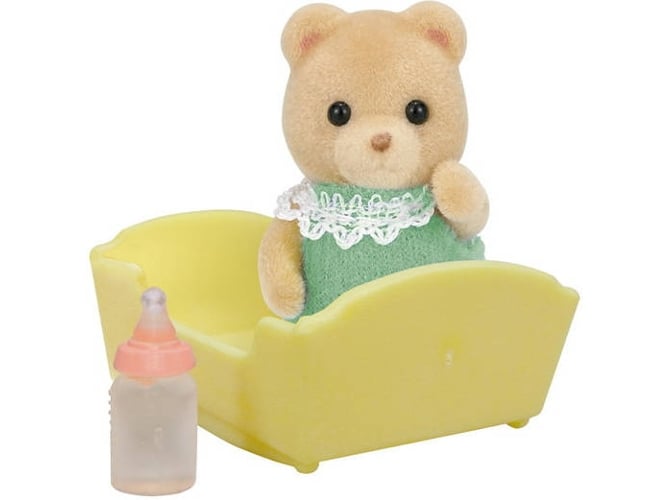 Figura de Ação Sylvanian Families Bear Baby (Idade Mínima Recomendada: 3 anos) SYLVANIAN FAMILIES - Conjuntos de brinquedos - figura, ação, sylvanian families, bear baby, idade mínima recomendada