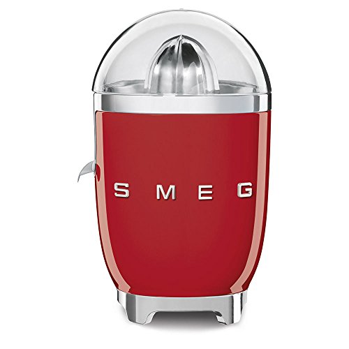 Centrifugadora SmeG CJF01RDEU 1.5L Preto, Vermelho Smeg - Centrifugadoras - preto, vermelho, alumínio, 1.5l