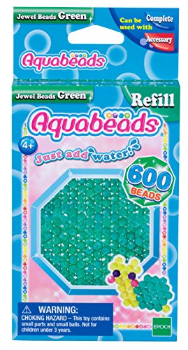 Brinquedo de Praia AQUABEADS Multi Faceted Recharge Beads Aquabeads - Enfeites e acabamentos - criativo, instantâneo, sem manchas, multi facetado