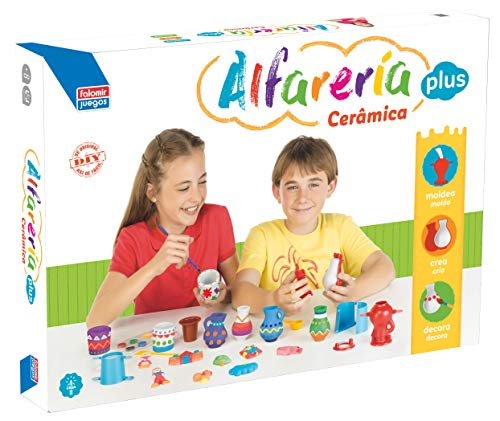 Brinquedo de Trabalhos Manuais FALOMIR 26540 (4 anos) Falomir - Massa de modelar e putty - trabalhos manuais, 4 anos, moldeiras, argila