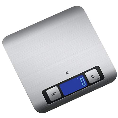 Balança de Cozinha WMF 06.0021.0000 | Aço inoxidável WMF - Balanças de medição - balança, cozinha, WMF, aço inoxidável, visor lcd, capacidade 5 kg