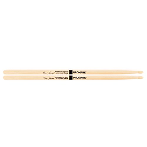 Baquetas PRO MARK Jazz 5A/5B Hickory/Olive PROMARK - Baquetas e escovas - hickory, 5A/5B, ovalada, 13mm