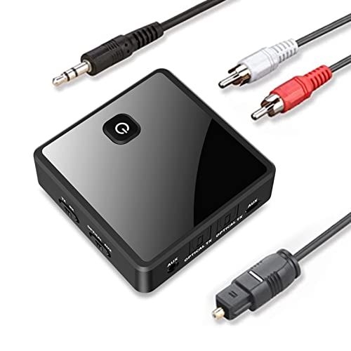 Receptor Transmissor Bluetooth 5.0 Hifi 2 em 1 Plyisty - Dispositivos de entrada - bluetooth 5.0, hifi, 2 em 1