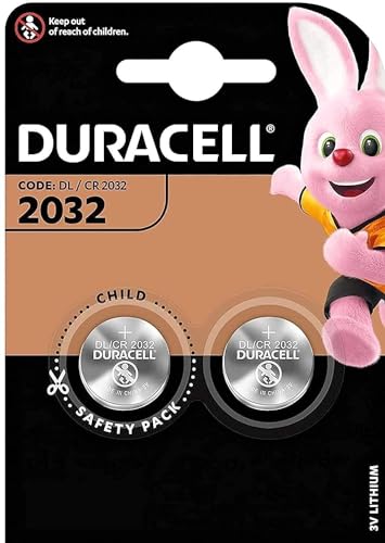 Pilhas DURACELL Button Cell Lithium 2032 Duracell - Baterias - litio, cr2032, 1 unidade, cilíndrico