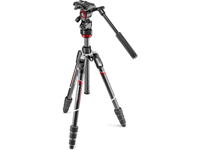 Tripé de Vídeo Manfrotto Befree Advanced Carbon Twist Lock Manfrotto - Tripés e monopés - tripé, vídeo, manfrotto, befree advanced, carbon, twist lock