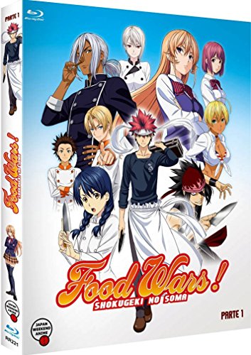 Shokugeki No Souma Season 1 (Part 1) Blu-ray Cine y Series - Dvds e vídeos - shokugeki no souma, season 1, blu-ray