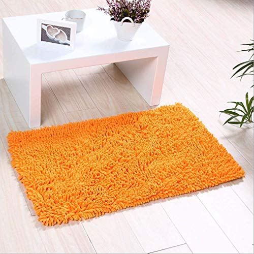 Tapete de Banho YIQI 60X40 Cm Laranja YIQI - Tapetes de banho - tapete, banho, laranja, 60x40 cm