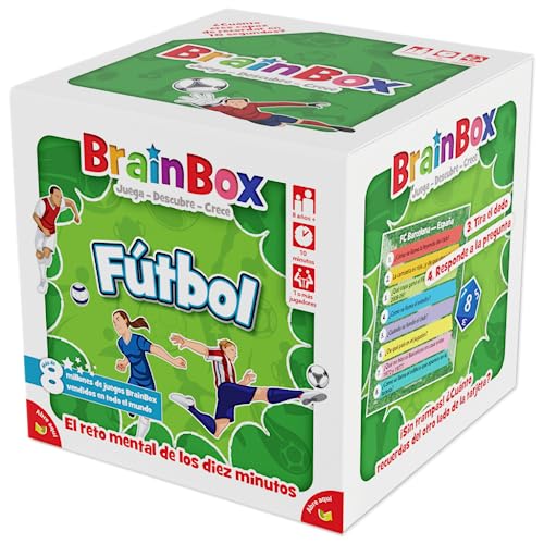 Jogo de cartas BRAINBOX Beezerwizzer Studio (8 anos) Juegos - Jogos - jogo de cartas, memória, imagens esportivas, 8 anos
