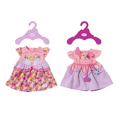 Baby Born Baby Born Dress for Dolls (Idade Mínima Recomendada: 3 anos) Bandai - Brinquedos - castanho, tecido, 3 anos