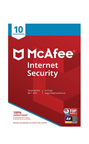 McAfee Anti-Virus Plus 10 Unidades (Software) McAfee - Software de computador - antivirus, ransomware, phishing, spyware, spambots