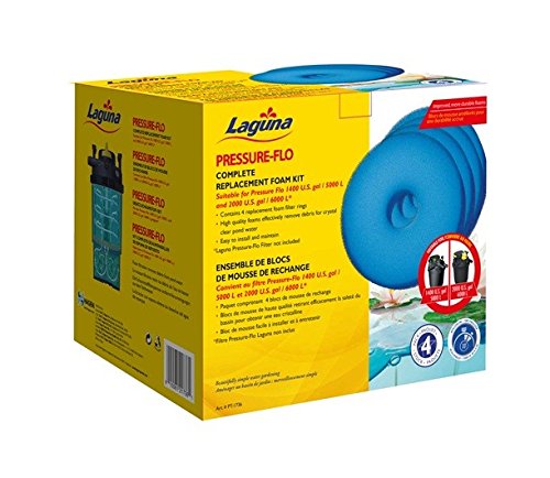 Espreguiçadeira para Lagoa de Pressão Flo 10 cm Hagen Laguna - Camas para cães - super absorvente, filtragem mecânica, 10 cm, Hagen