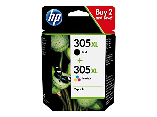 Tinteiro HP 305XL Original Preto, Ciano, Magenta, Amarelo HP - Cartuchos de toner e jato de tinta - hp 305xl, preto, ciano, magenta, amarelo