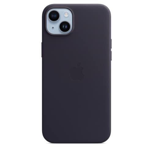 Capa MagSafe iPhone 14 Plus APPLE Pele Preto Apple - Capas para telemóveis - magsafe, iphone 14 plus, preto