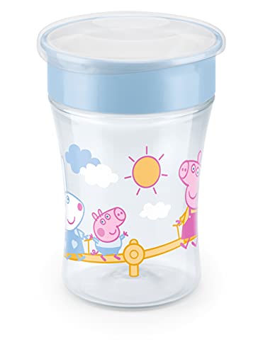 Copos para Bebés NUK Peppa Pig 230 Ml (8 Meses) MAPA GMBH - Cozinha & sala de jantar - 230 ml, 8 meses, peça de plástico, bico estreito
