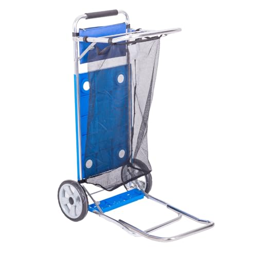 Carrinho de Cozinha LOLAHOME Dobrável com Rodas e Cesta LOLAhome - Carrinhos de mão - dobrável, rodas, cesta
