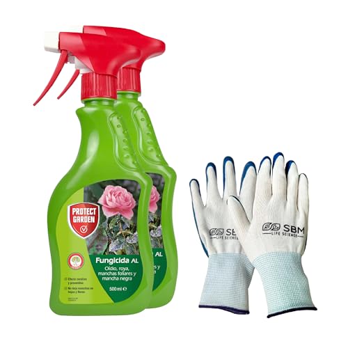 Fungicida Ampla Espectro Especial Contra Oide Do Rosa 500Ml X2+Luvas SBM Ciencias para la Vida. S.L.U. - Jardinagem - fungicida, ampla espectro, especial, contra oide do rosa