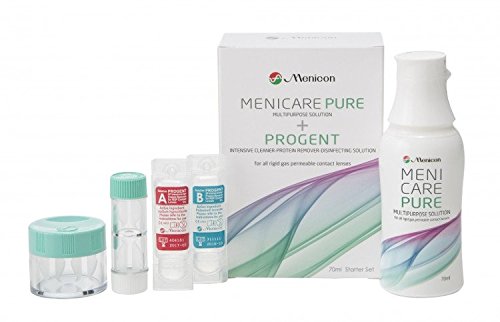 Kit de cuidado facial MENICARE Pure&Progent (70 ml) Menicon - Solução para lentes de contato - cuidado facial, 70 ml