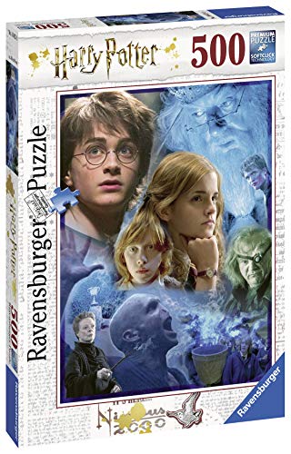 Puzzle RAVENSBURGER Harry Potter at Hogwarts 500 Peças Desenhos Animados Ravensburger - Quebra-cabeças de encaixar - 500 peças, desenhos animados, Harry Potter, alta qualidade