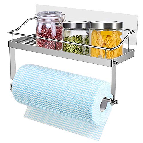 Suporte para Rolos de Cozinha KONKY | Aço inoxidável KONKY - Organizadores de cozinha - suporte, rolos, cozinha, aço inoxidável