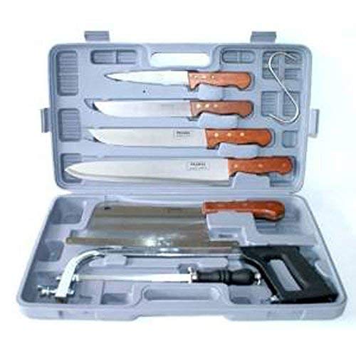 Conjunto de Facas de Cozinha PRADEL Excellence PRADEL EXCELLENCE - Facas de cozinha - 8 peças, aço inoxidável, facas de carne, serra
