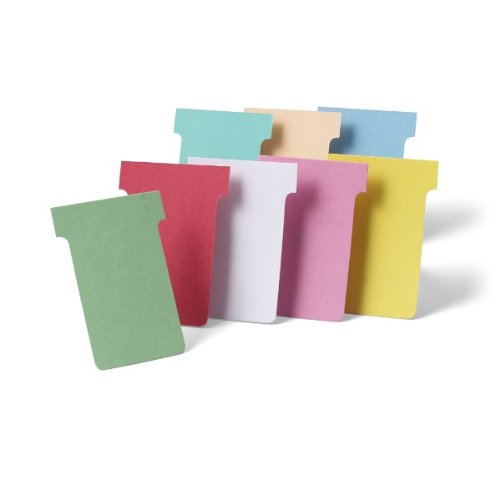 Pasta NOBO T-Cards A50 (Branco - Polipropileno) Nobo - Fichas de índice - cartões, plástico flexível, polipropileno, superfície suave