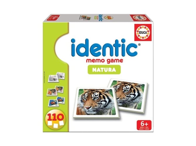 Jogo Educação EDUCA MEMO Natura (Idade Mínima Recomendada: 3 anos) EDUCA - Jogos - memória, 3 anos, animais, fotografias