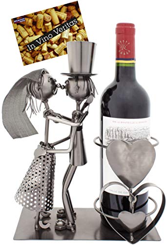 Porta-Flasqueiras BRUBAKER (Metal - Preto) BRUBAKER - Suportes para garrafas de vinho - metal, preto