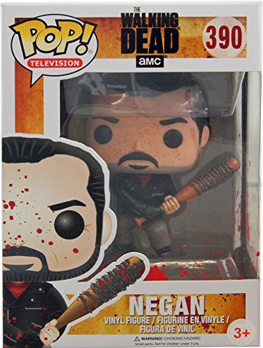 Figura FUNKO POP! The Walking Dead- Negan & Lucille (Bloody) Funko - Cds de música - vinil, 9 cm, Negan, Lucille