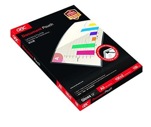 Bolsas para Plastificar GBC 3740307 (100 Unidades) GBC - Filme de laminação, pochetes e folhas - bolsas, plastificar, gbc, 100 unidades