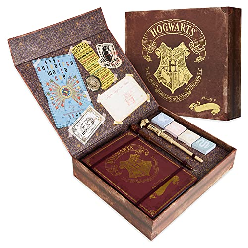 Caixa de Papelaria HARRY POTTER (Idade Mínima: 6 Anos) Blue Sky - Cadernos e bloco de notas - caixa, papelaria, Harry Potter, idade mínima