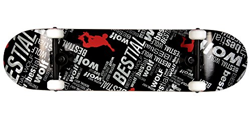 Scooter Complete Bestial Wolf 8X31 Letters 7 Full Maple Under Wolf Bestial Wolf - Shape de skate - 31.5 cm, 2 kg, madeira, arce canadense