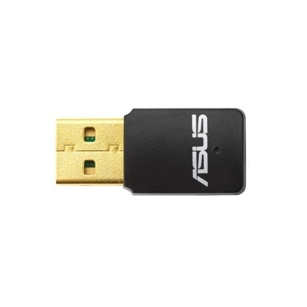 Adaptador USB Wi-Fi ASUS USB-N13 AC750 (AC750 - 300 + 433 Mbps) ASUS - Placas e adaptadores de rede - usb, wifi, asus, ac750, 300+433 mbps, mimo