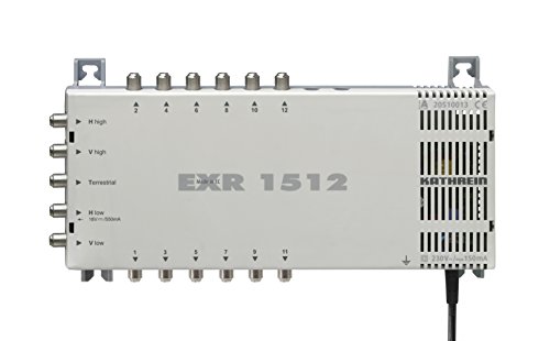 Multiplicador de sinal KATHREIN EXR 1512 Kathrein - Divisores e comutadores de áudio e vídeo - multiplicador, sinal, Kathrein, exr 1512, 47-862 mhz