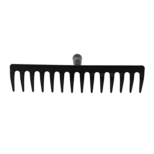 Rastrilho AMIG com 16 dentes robustos (Preto) AMIG - Cabeças de ferramentas de jardinagem - rastrilho, amig, 16 dentes, robustos