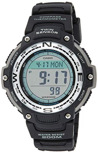 Relógio Digital Homem Casio Edifice EF-550D-1AVEF-EF Preto Aço e Resina Casio - Relógios - cronómetro, brújula digital, alarme, resistente à água