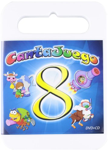CD Cantajuego - Grupo Encanto Vol.8 (1 CDs) Cantajuego - Grupo Encanto Vol 8 - Dvds e vídeos - 19 videoclips, Cosquillas, El auto de papá, Unicef