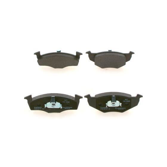 Conjunto de Discos de Freio para Motoserras BOSCH 0 986 424 347 Bosch - Sistema de freios de veículos motorizados - ferro, aço, fios, motosserra