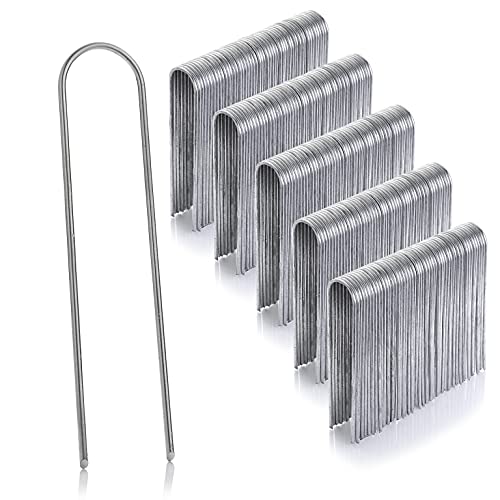 Gardenmate 250 Unidades 150 Mm Galvanizado Preto GardenMate - Jardinagem - 150 mm, galvanizado, preto, fixação rápida
