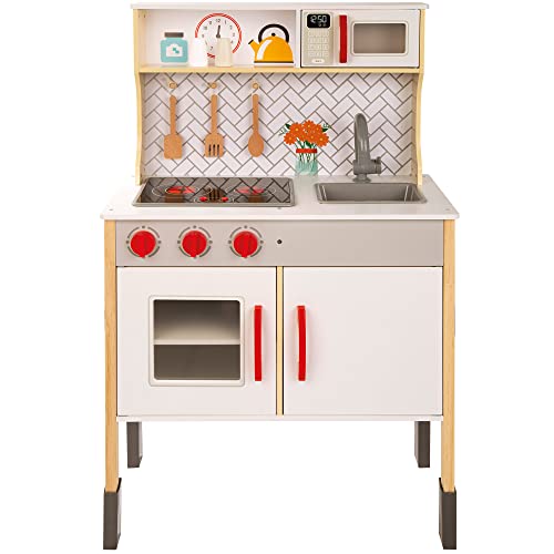 Cocina Infantil WOOMAX com Luz e Som (Idade Mínima Recomendada: 3 anos) WOOMAX - Cozinhas de brinquedo e alimentos de brincar - infantil, luz, som, 3 anos