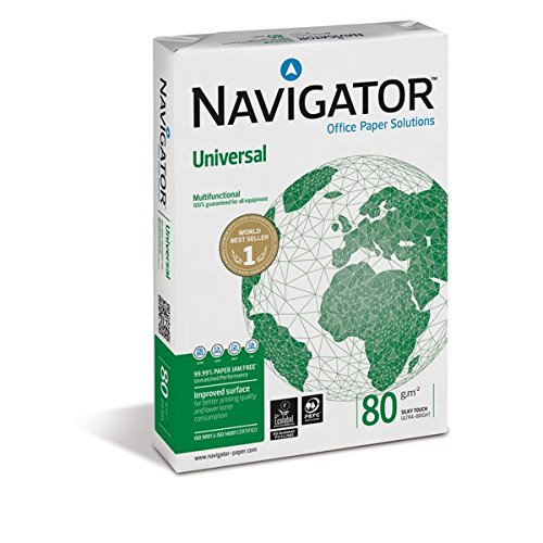 Resma de papel para plotter 80 g/m², A3, 5 folhas NAVIGATOR - Papel de impressora e copiadora - 80g/m², a3, 5 folhas