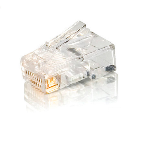 Equip 100 Cat.5E Rj-45 (Acessório Imagem e Som) Equip - Adaptadores - rj-45, masculino-masculino, transparente, 100 unidades