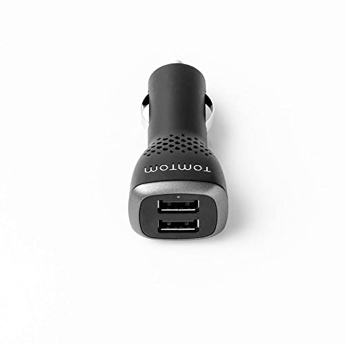 Carregador TOMTOM Auto Dual 2.4A (USB - Preto) TomTom - Adaptadores de energia e carregadores - dual usb, 2.4a, automóveis, carregamento rápido