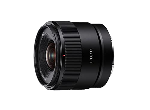Objetiva SONY Sel11f18.Ae (Encaixe: Sony E - Abertura: f/22-1.8) Sony - Lentes de câmera - sony e, f/22-1.8, estabilizador de imagens, 11/9 lentes
