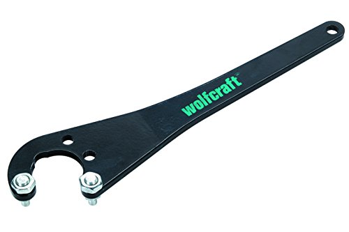 Chave de abraçadeira universal para rebarbadoras angulares 22459000 Wolfcraft Wolfcraft - Chaves inglesas - universal, amoladora, aço inoxidável, fio metálico