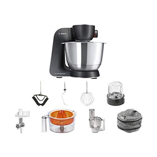 Robô de Cozinha BOSCH MUM59M55 (1000 W) Bosch - Eletrodomésticos de cozinha - 1000 W, preto, inox