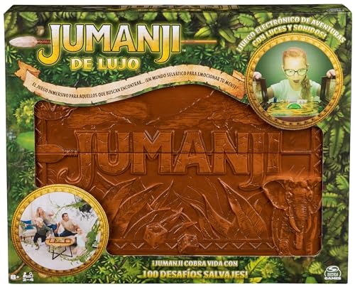 Jogo de Tabuleiro SPIN MASTER Deluxe (Idade Mínima: 8) Spin Master - Jogos - 100 desafios, aventuras, 8 anos