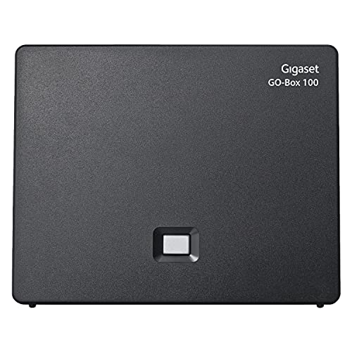 Telefone sem fio GIGASET Go Box 100 Preto Gigaset - Gateways e roteadores voip - telefone sem fio, gigaset go box 100, preto, secretária, compatibilidade gigaset, portas ethernet lan